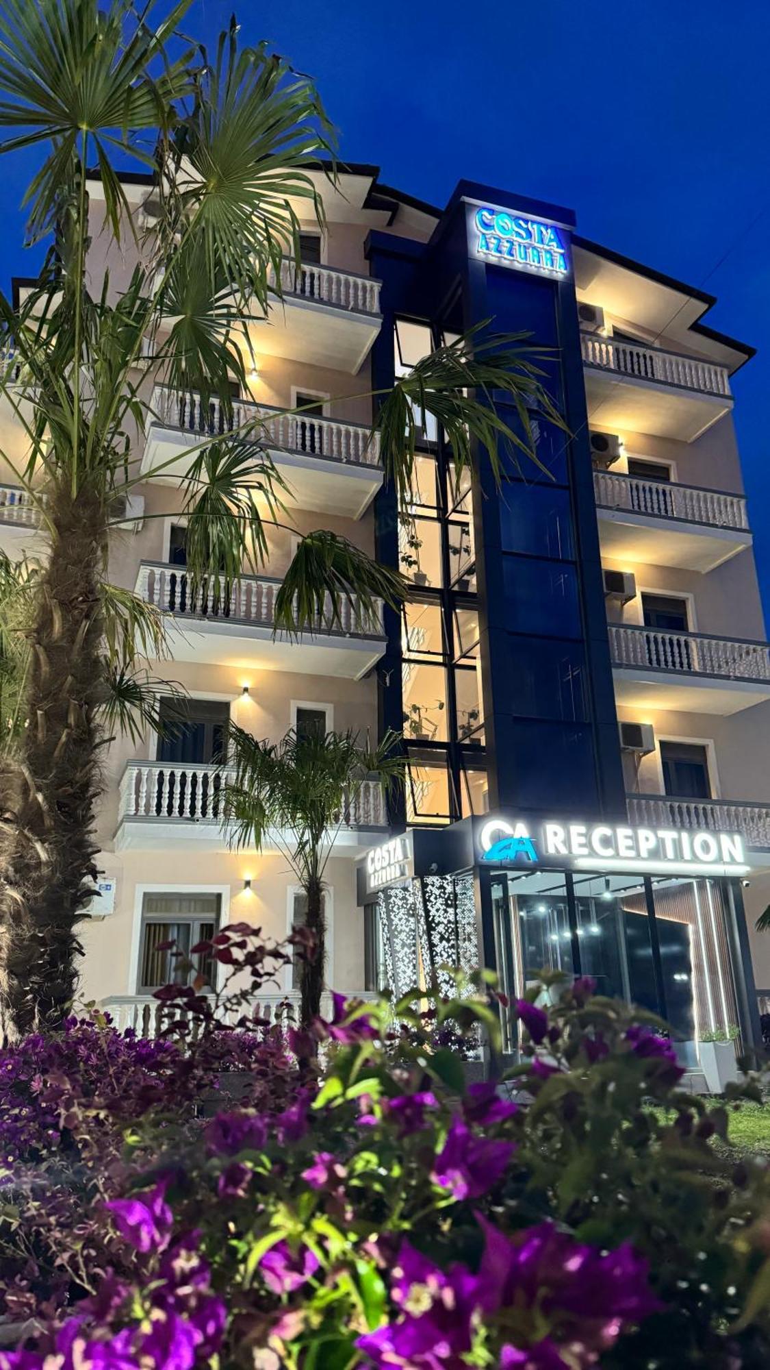 Apartments Costa Azzurra Velipojë Buitenkant foto